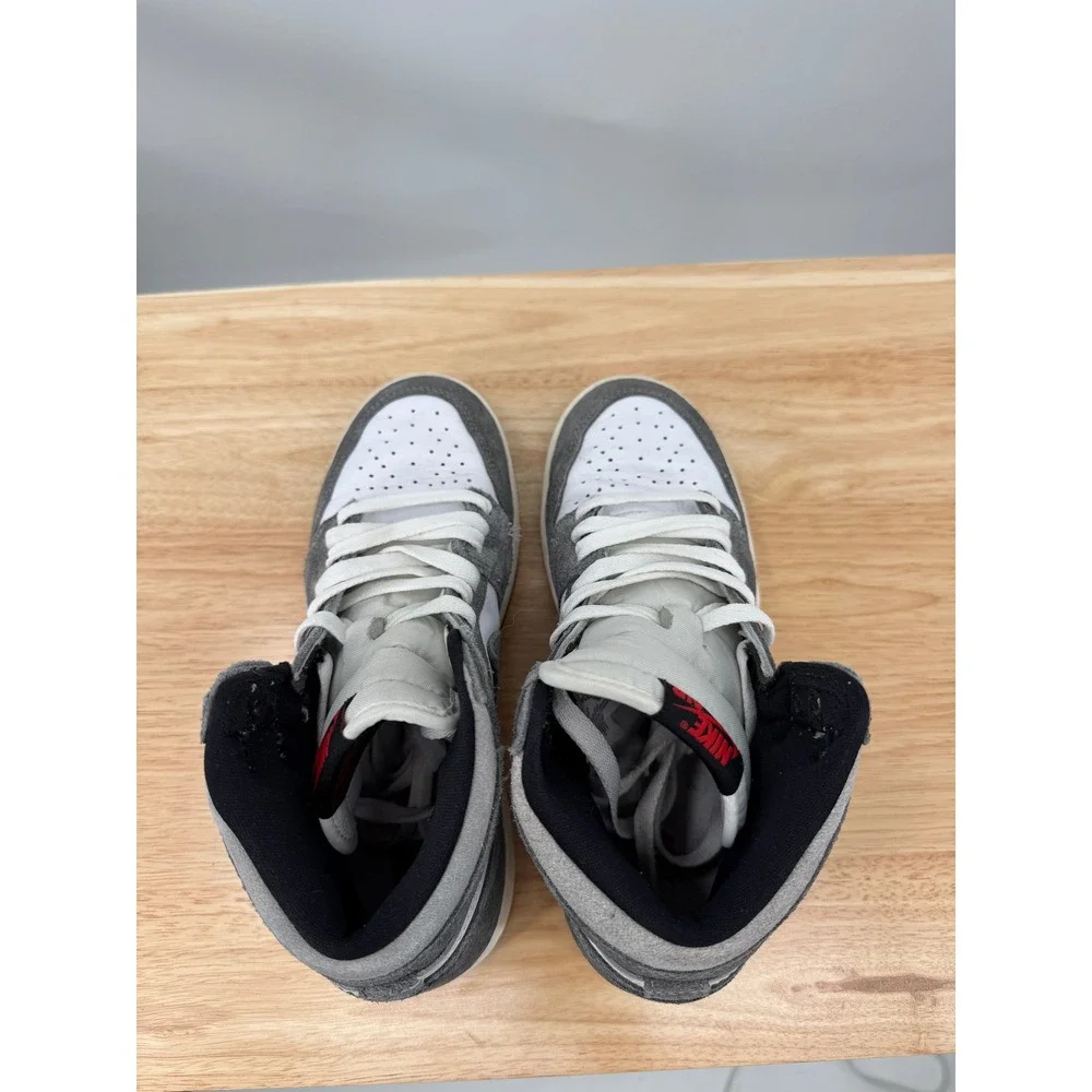 Nike Air Jordan 1 Retro High OG GS Washed Black Suede Sneaker Size 5Y FD1437-051
